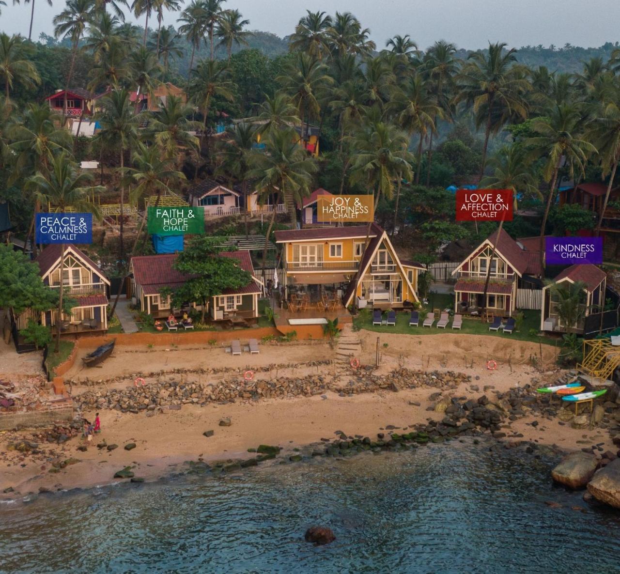 The Ark Comforts Palolem Exterior foto